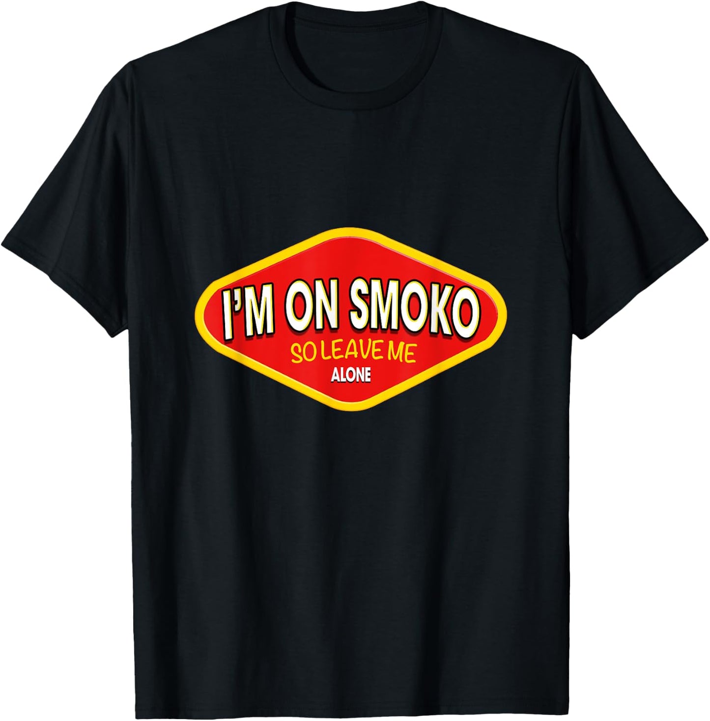 I'm On Smoko The Chats Straya Party Funny Australia T-Shirt - T-Shirt | Black
