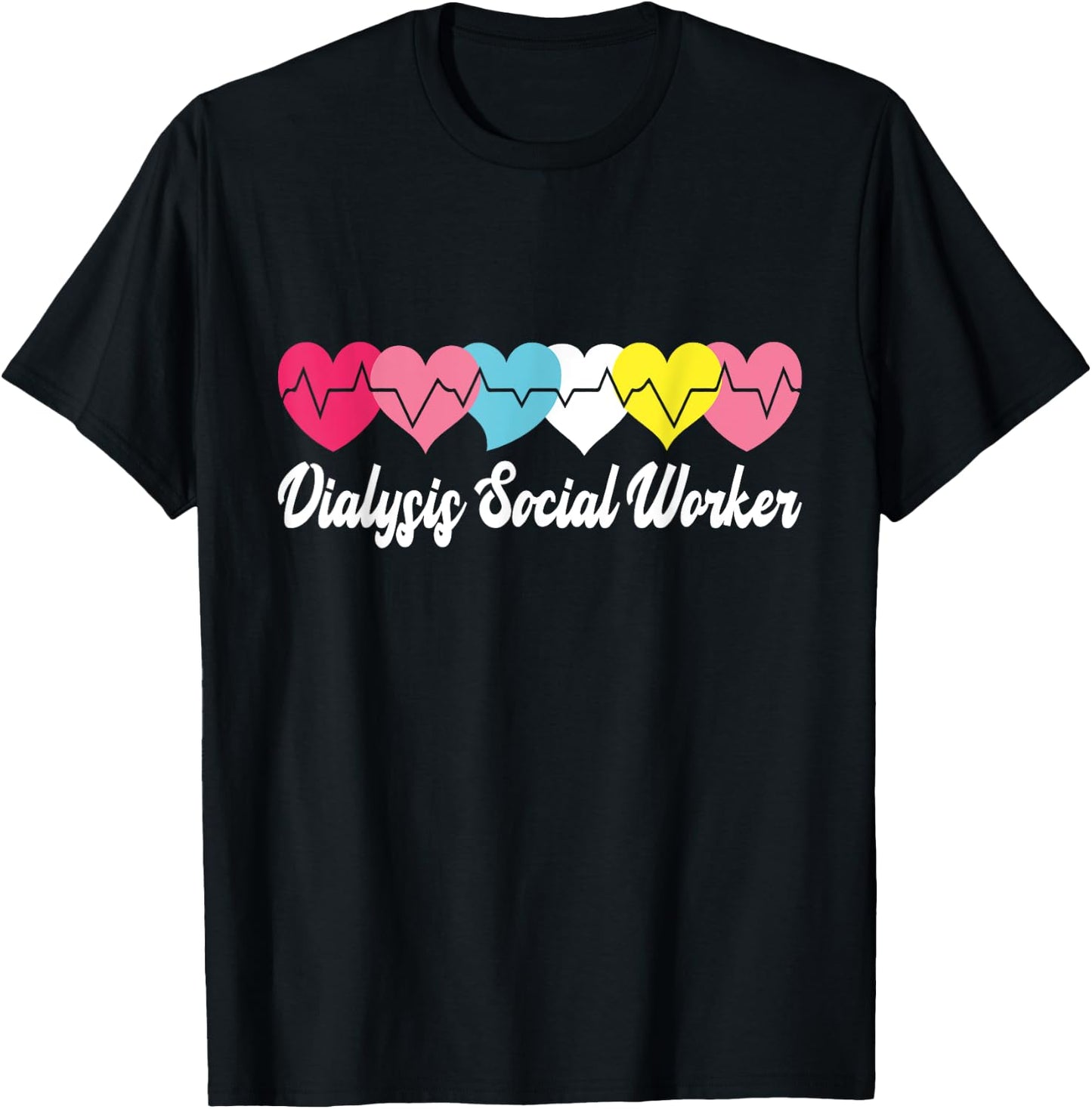 Dialysis Social Worker Kidney Health Advocate Nephrology T-Shirt - T-Shirt | Black