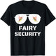 Halloween Dad Mom Daughter Adult Costume Fairy Security T-Shirt - T-Shirt | Black