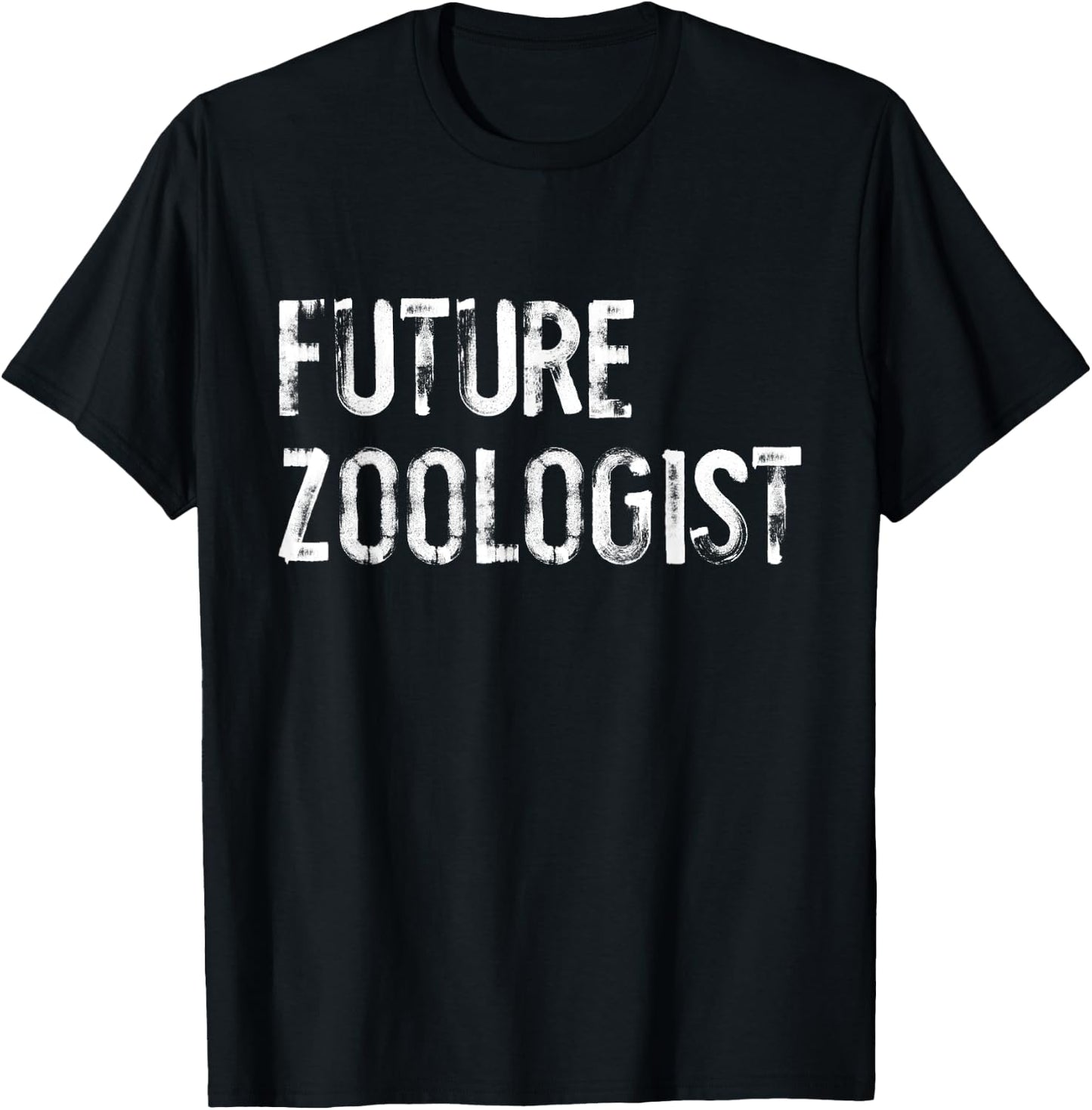 Future Zoologist Funny Zoology Scientist Science Student T-Shirt - T-Shirt | Black