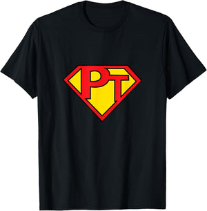 Super PT - Physical Therapist T-Shirt - T-Shirt | Black