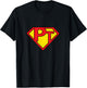 Super PT - Physical Therapist T-Shirt - T-Shirt | Black