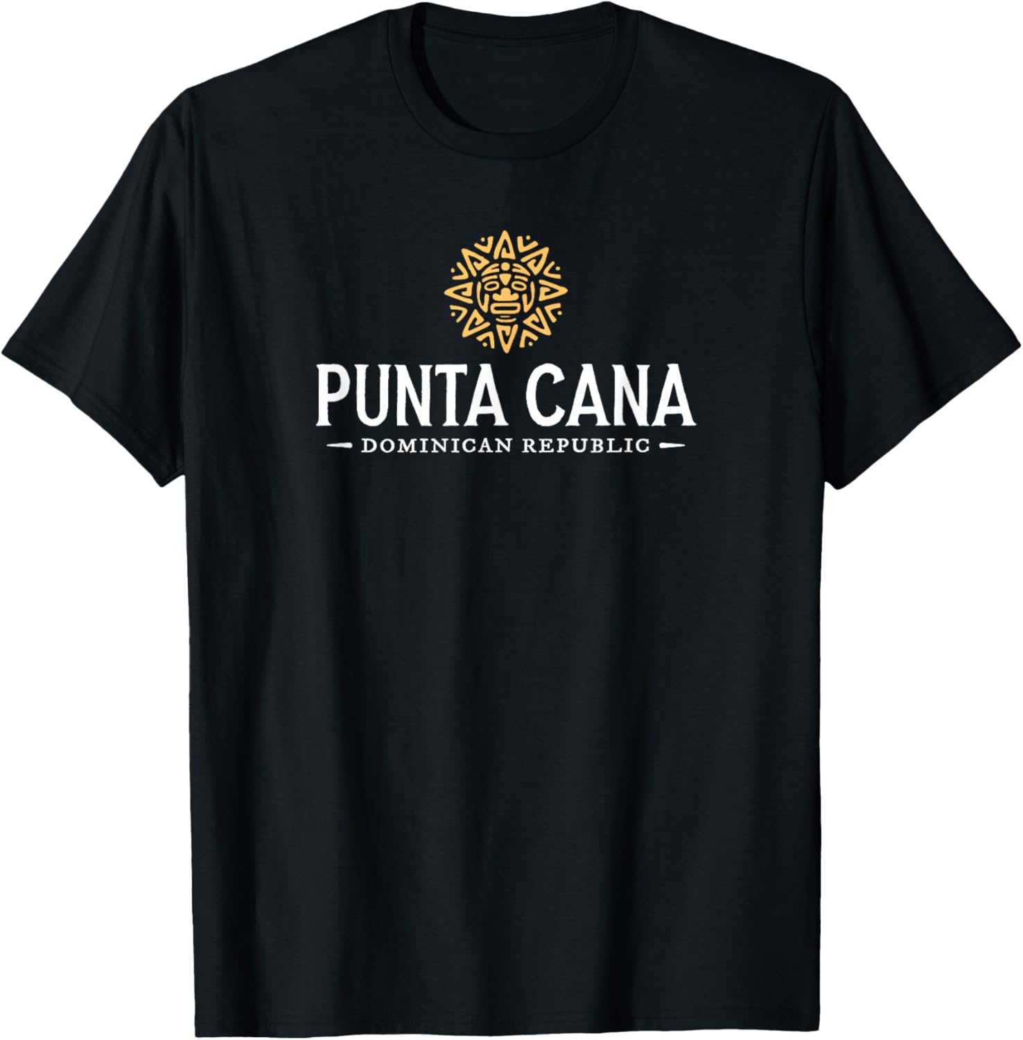 Punta Cana Dominican Republic Vintage Sun Beach Souvenir T-Shirt - T-Shirt | Black