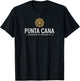 Punta Cana Dominican Republic Vintage Sun Beach Souvenir T-Shirt - T-Shirt | Black