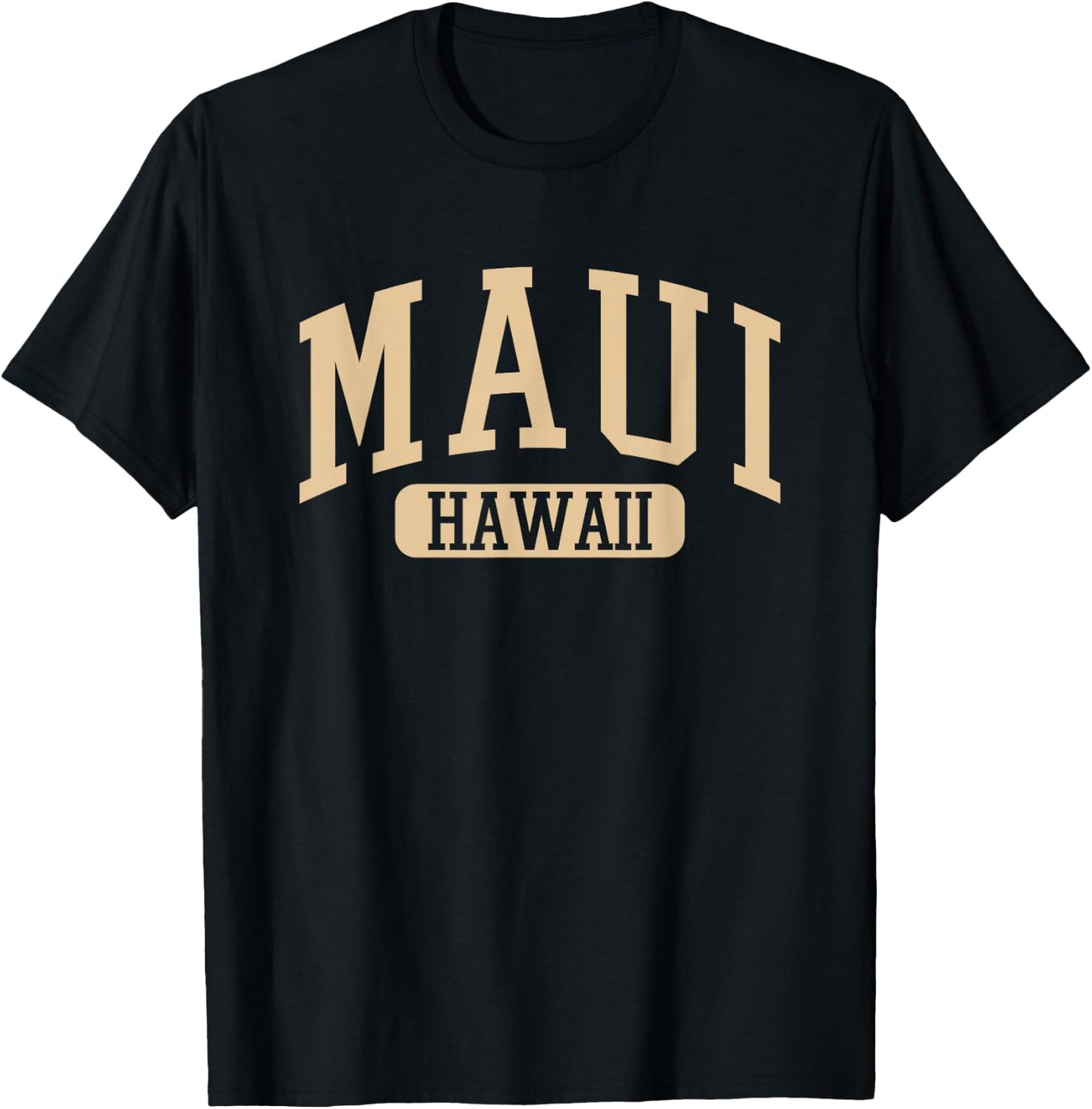 Maui Hawaii T-Shirt - T-Shirt | Black