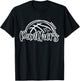 Basketball Panther School Sports Fan Team Spirit T-Shirt - T-Shirt | Black