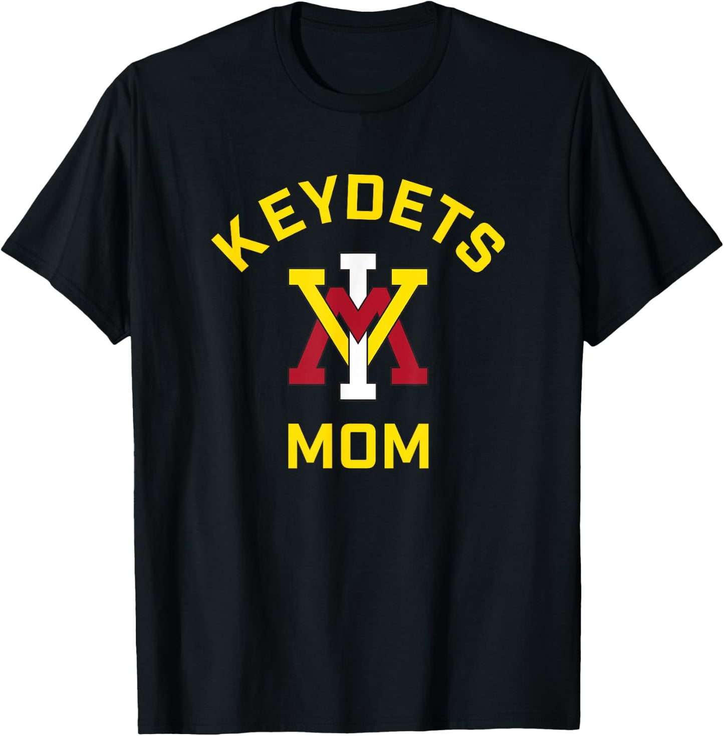 Virginia Military Institute VMI Keydets Arched Mom T-Shirt - T-Shirt | Black