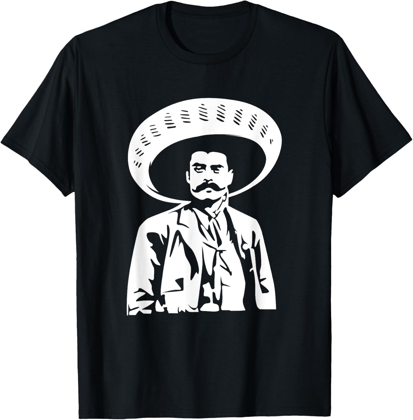 Emiliano Zapata Héroe Revolucionario de México T-Shirt - T-Shirt | Black
