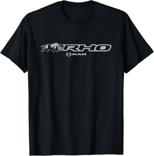 RAM Trucks Ram RHO Logo - Officially Licensed T-Shirt - T-Shirt | Black