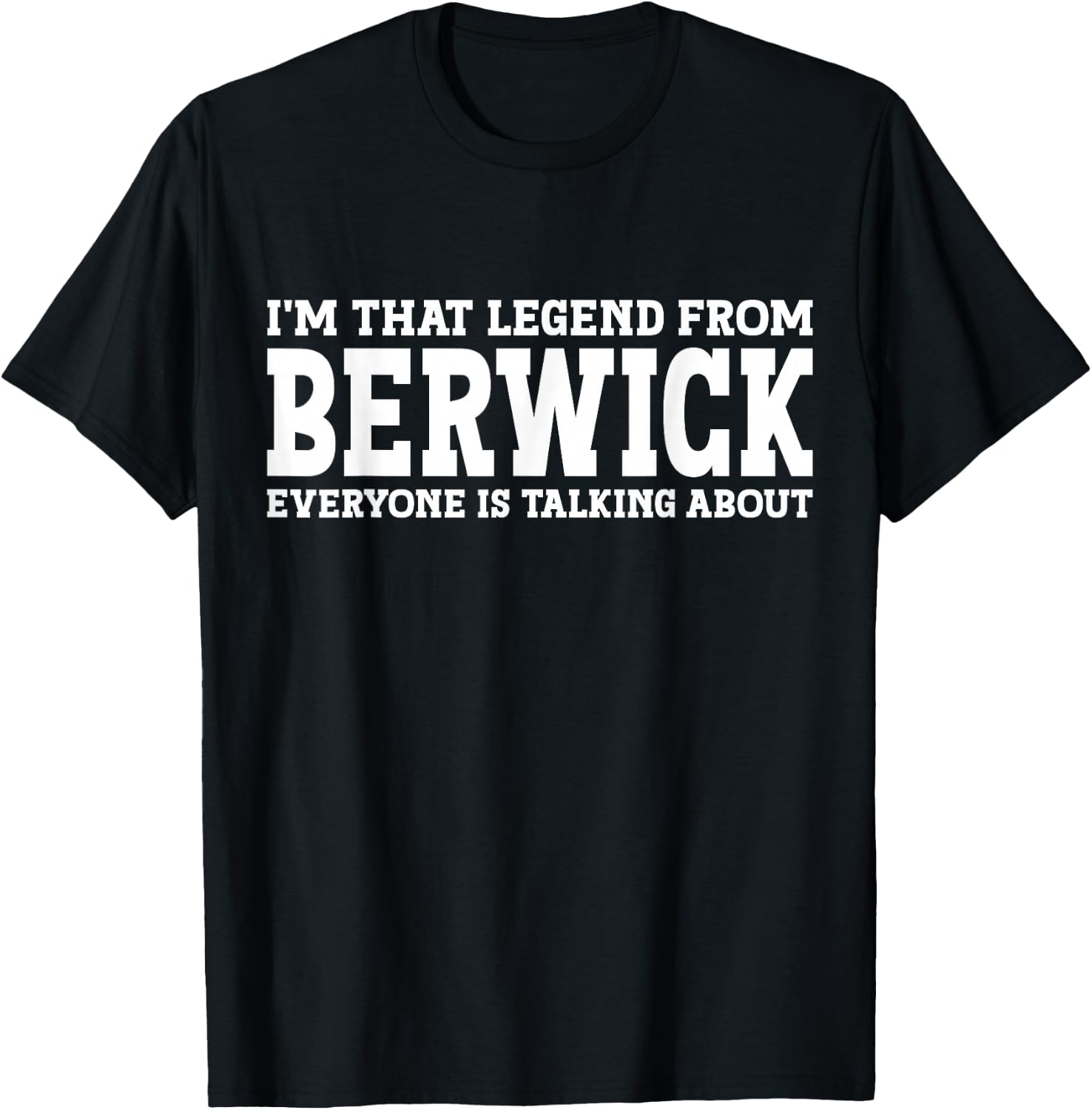 Berwick Hometown PA Pennsylvania Home Roots City Berwick T-Shirt - T-Shirt | Black