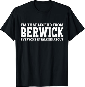 Berwick Hometown PA Pennsylvania Home Roots City Berwick T-Shirt - T-Shirt | Black