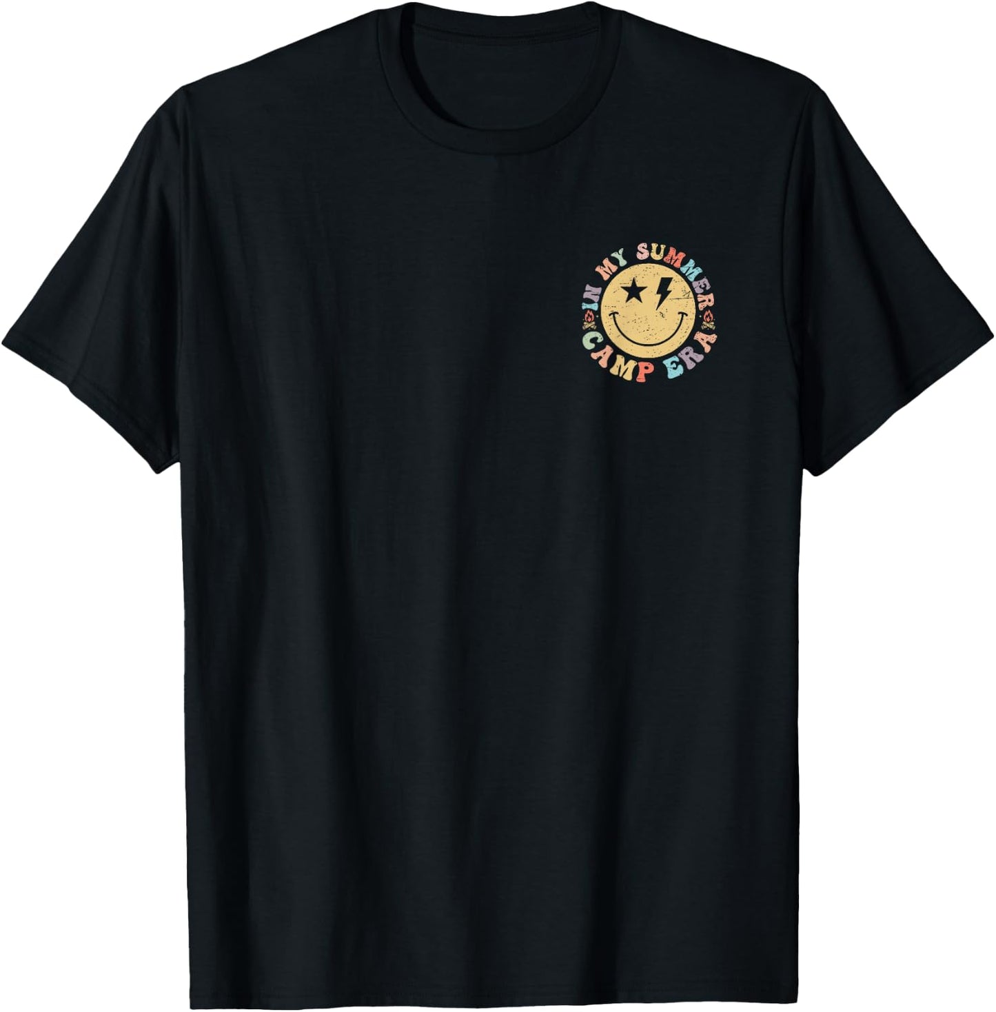 In My Summer Camp Era (2 Sides) T-Shirt - T-Shirt | Black