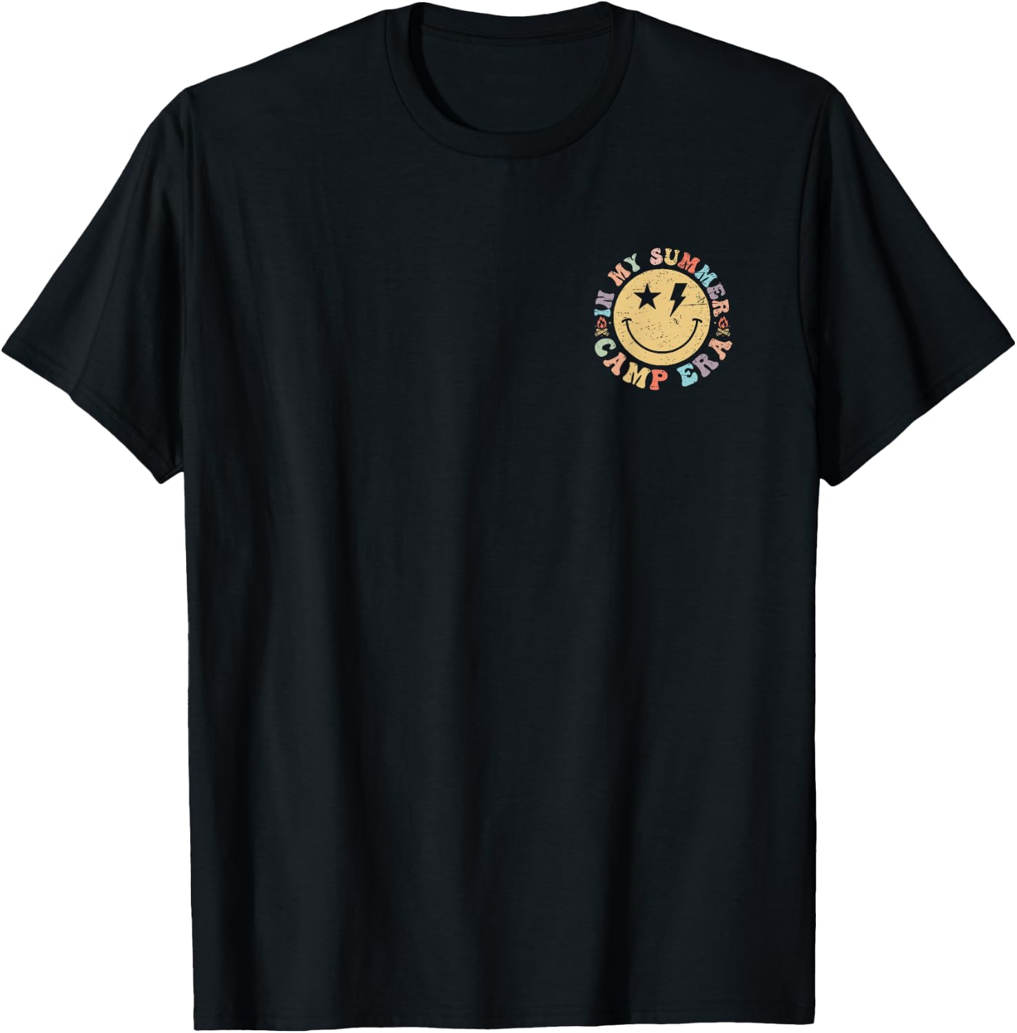 In My Summer Camp Era (2 Sides) T-Shirt - T-Shirt | Black