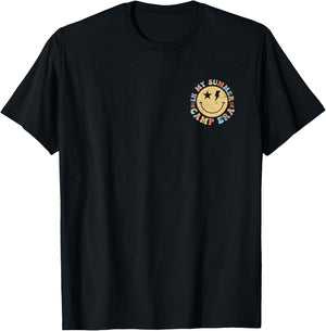 In My Summer Camp Era (2 Sides) T-Shirt - T-Shirt | Black