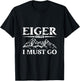 Mountain calling - Eiger T-Shirt - T-Shirt | Black