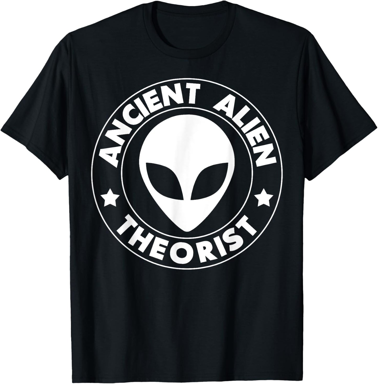 Space & Science Merchandise Ancient Alien Theorist T-Shirt - T-Shirt | Black
