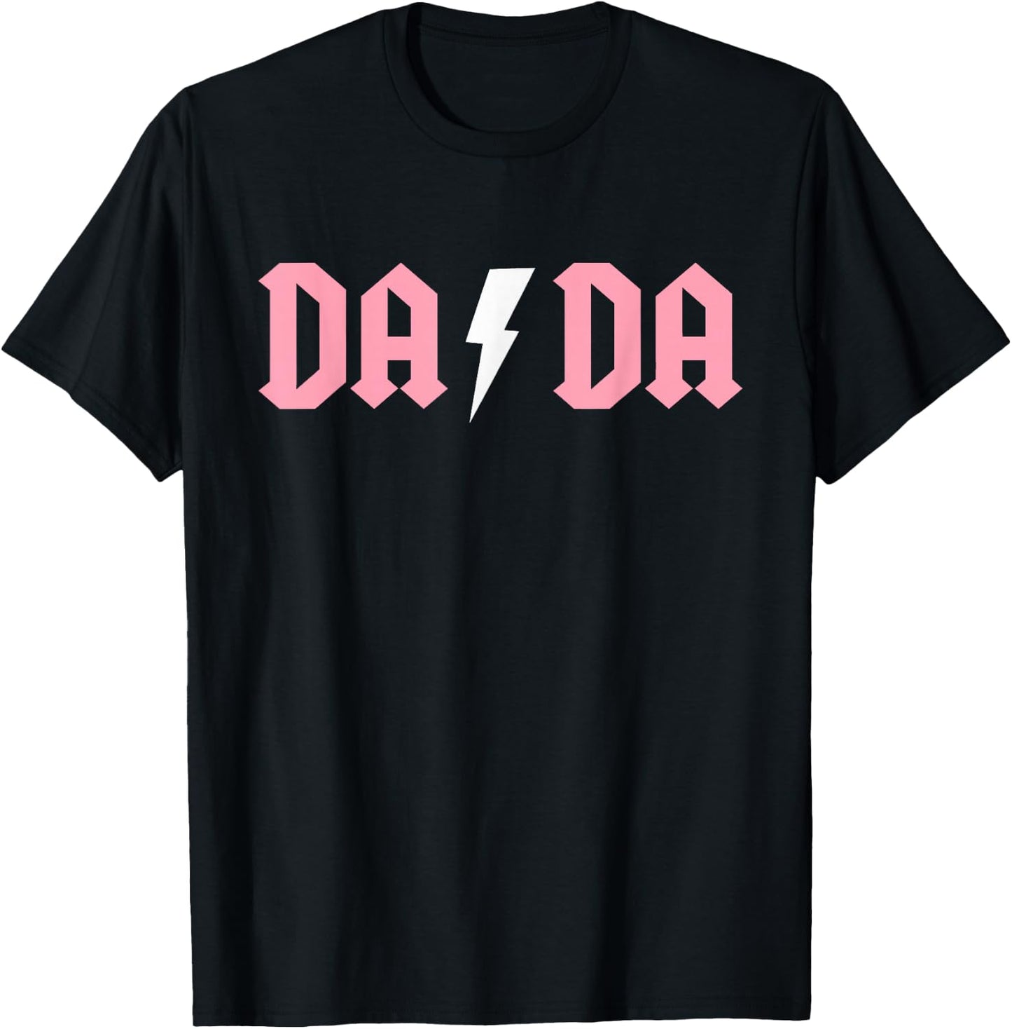 Rock n Roll Dada Birthday Rock Star Matching Family T-Shirt - T-Shirt | Black
