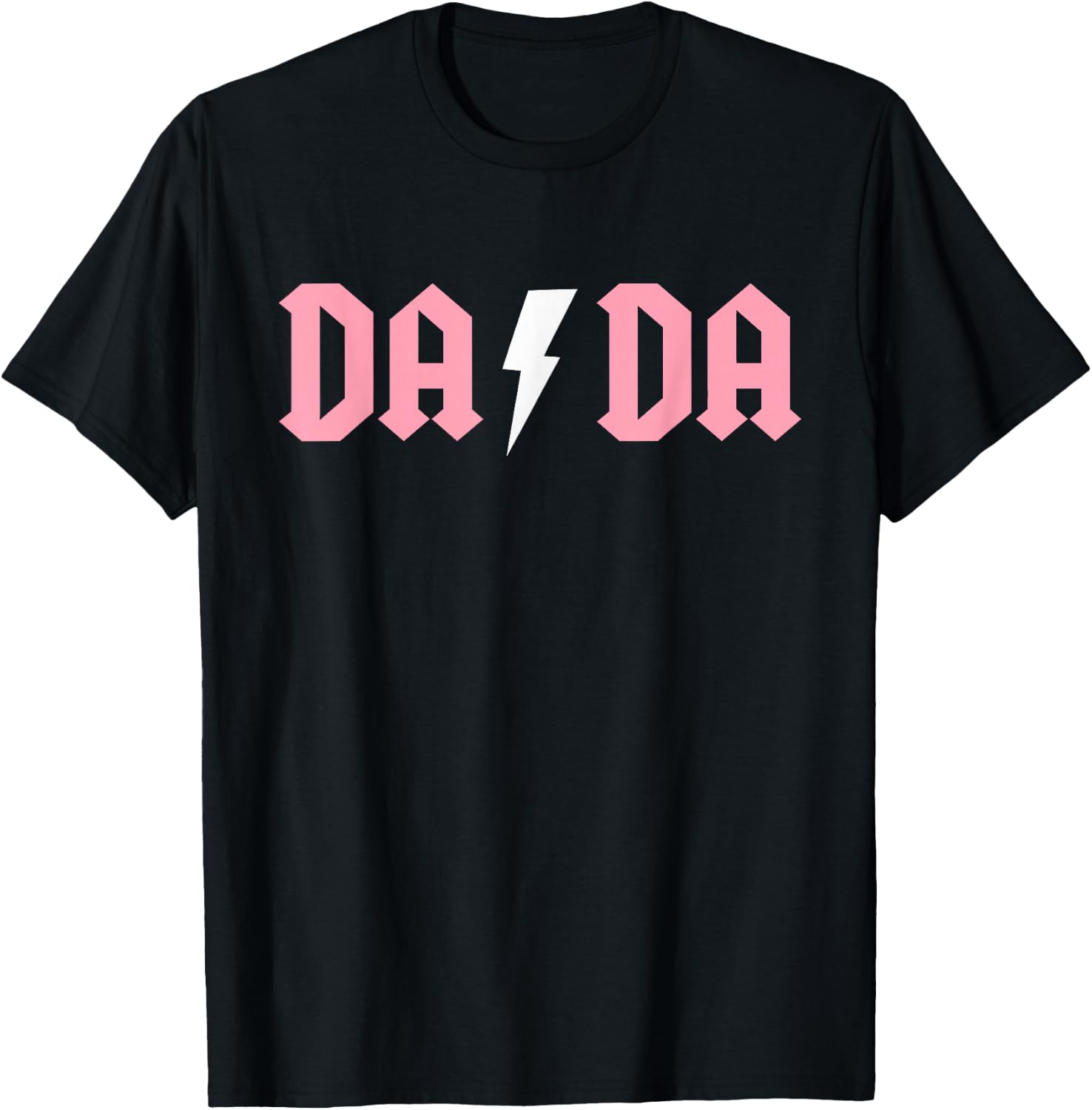 Rock n Roll Dada Birthday Rock Star Matching Family T-Shirt - T-Shirt | Black