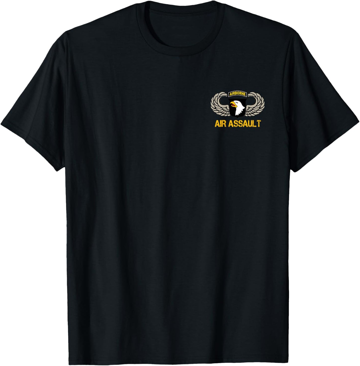 101st Airborne Division Air Assault , Veterans Day T-Shirt - T-Shirt | Black