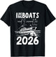 Like Big Boats And I Cannot Lie 2026 Funny Cruise Vacation T-Shirt - T-Shirt | Black