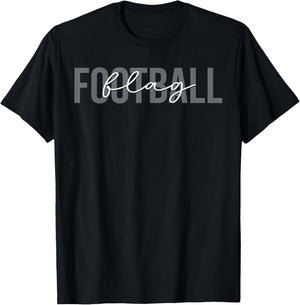Flag Football Coach Team Trainer T-Shirt - T-Shirt | Black