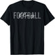 Flag Football Coach Team Trainer T-Shirt - T-Shirt | Black