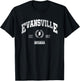 Evansville IN | Indiana | Vintage Throwback T-Shirt - T-Shirt | Black