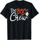 The Boo Crew A Ghost Vibes Group Matching Halloween Costume T-Shirt - T-Shirt | Black