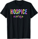 Tie Dye Hospice Nurse For Nursing Student Hospice Nurse T-Shirt - T-Shirt | Black