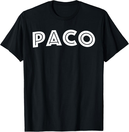 Paco T-Shirt - T-Shirt | Black
