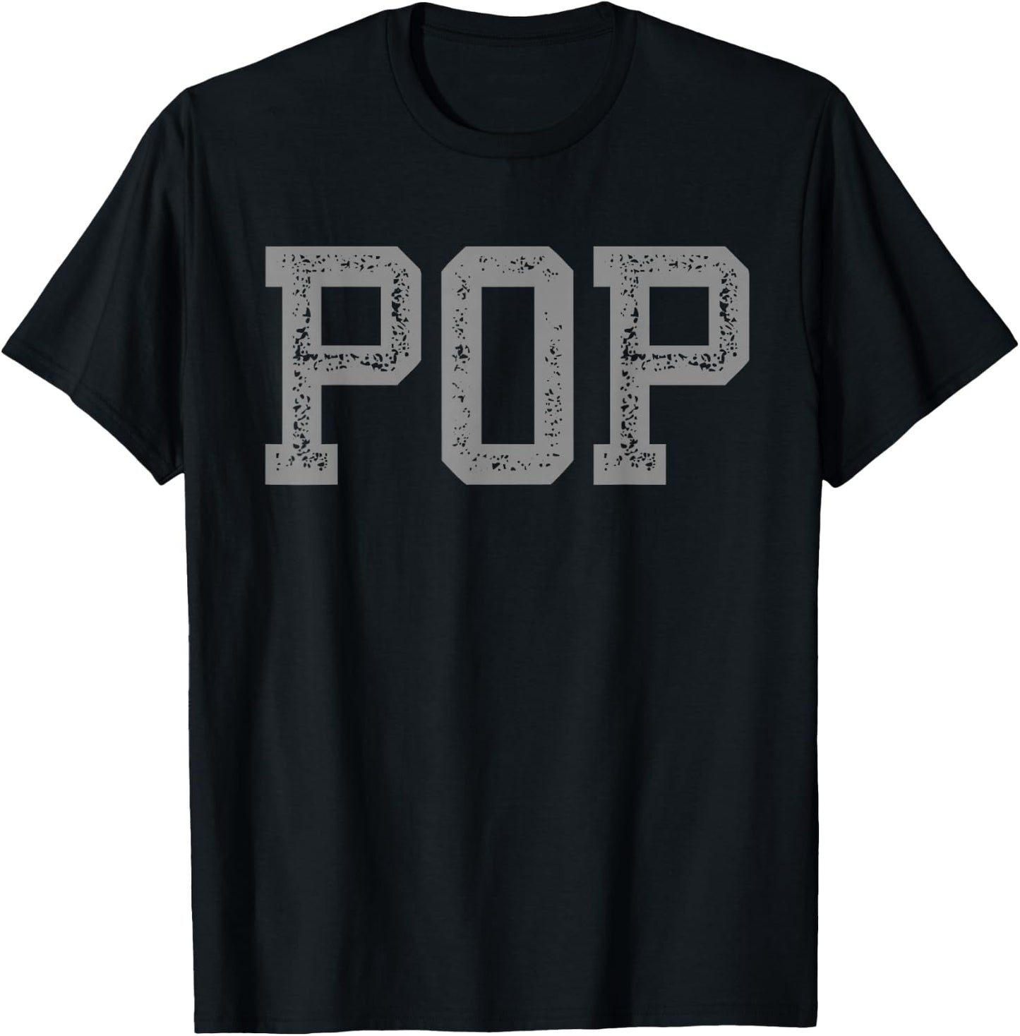Pop Minimalist Vintage T-Shirt - T-Shirt | Black