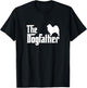 Samoyed Lover Gift DogFather T-Shirt - T-Shirt | Black