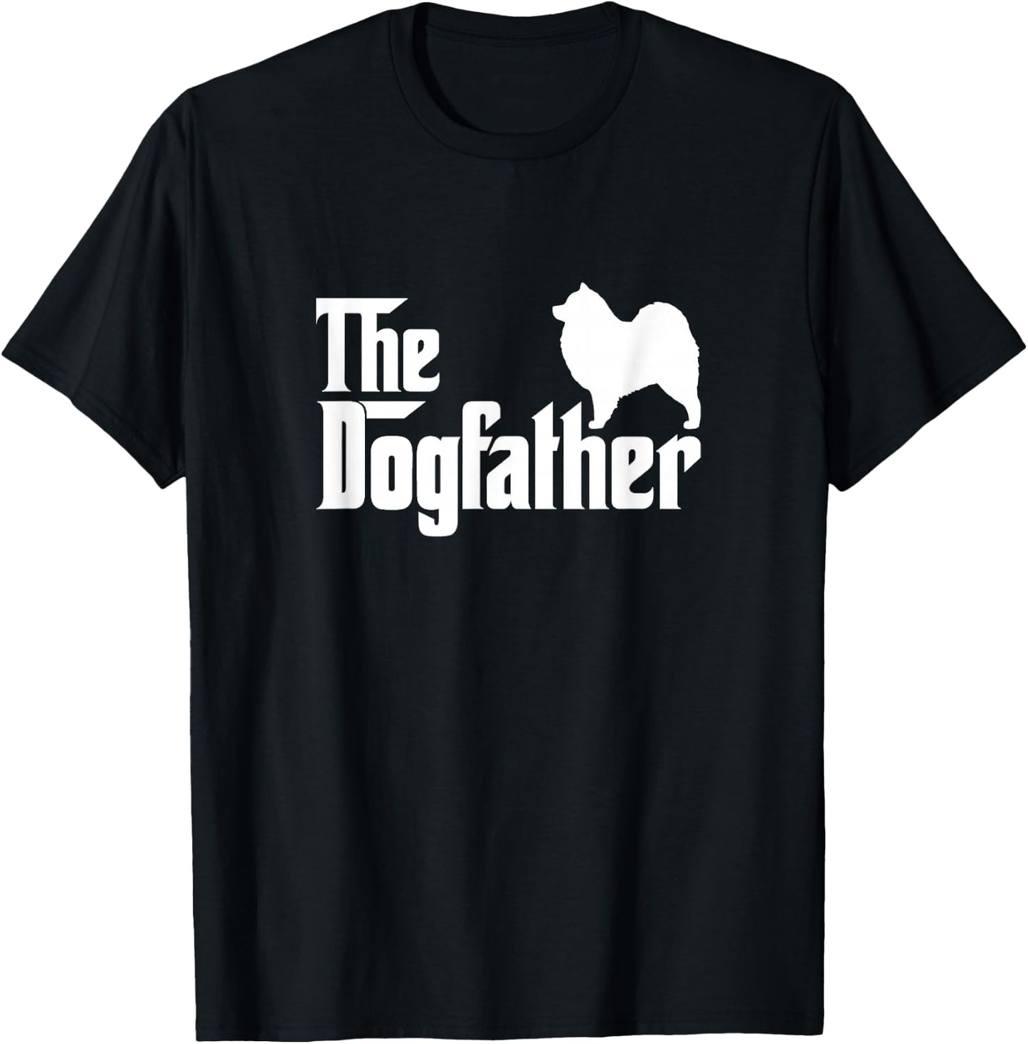 Samoyed - The DogFather Dog Dad Mom T-Shirt - T-Shirt | Black