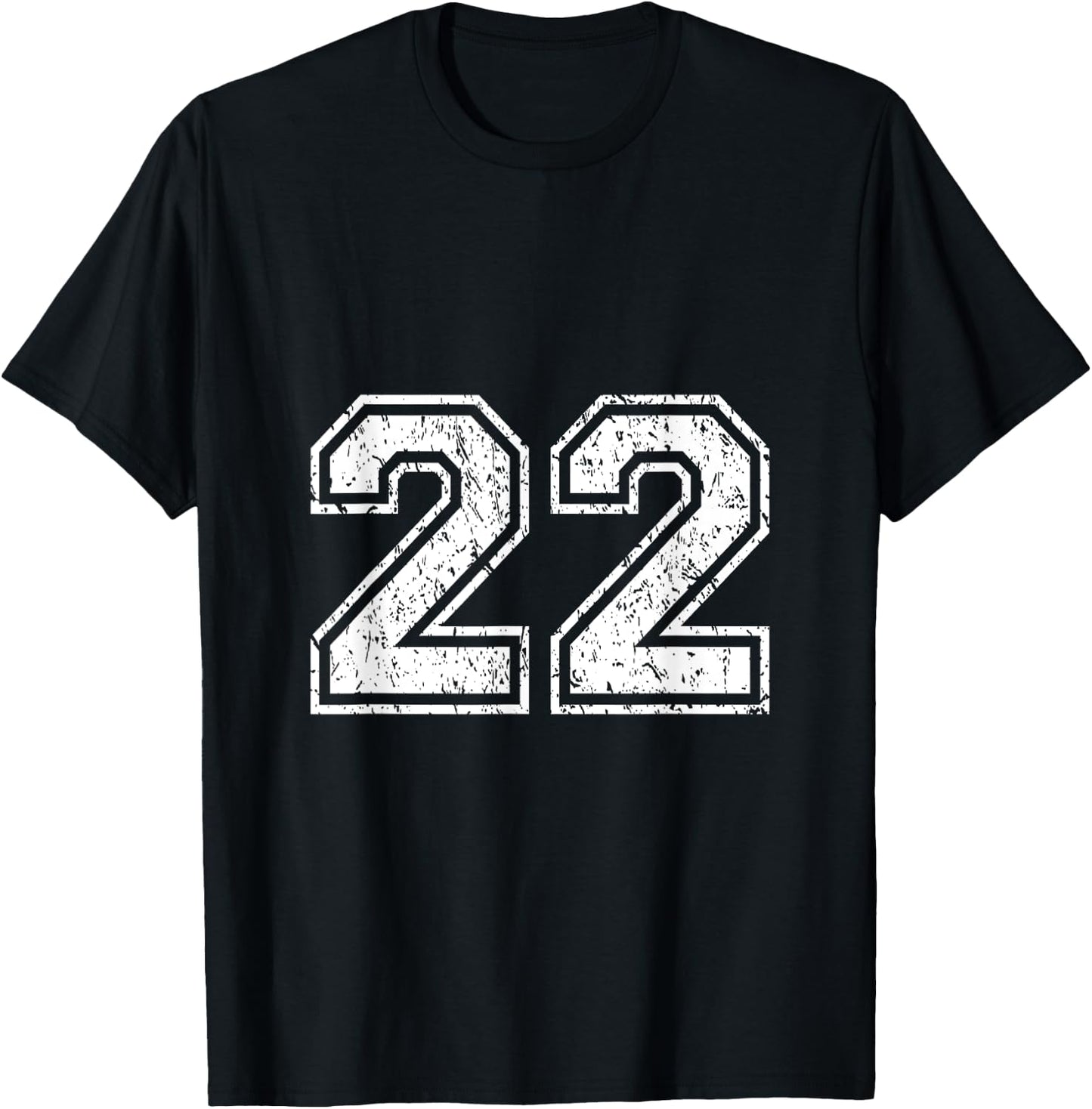 Number 22 Shirt T-Shirt - T-Shirt | Black