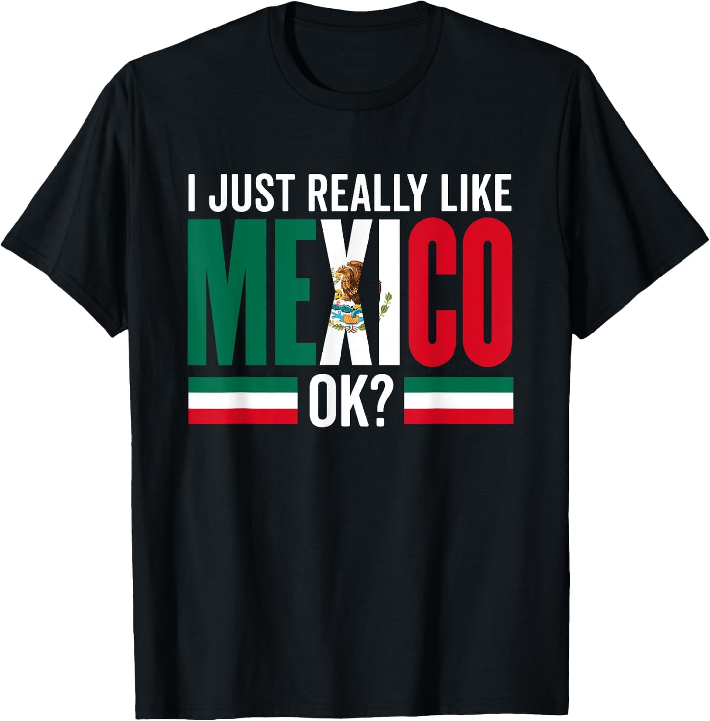 Mexico Proud Mexican Country Lover Mexico T-Shirt - T-Shirt | Black