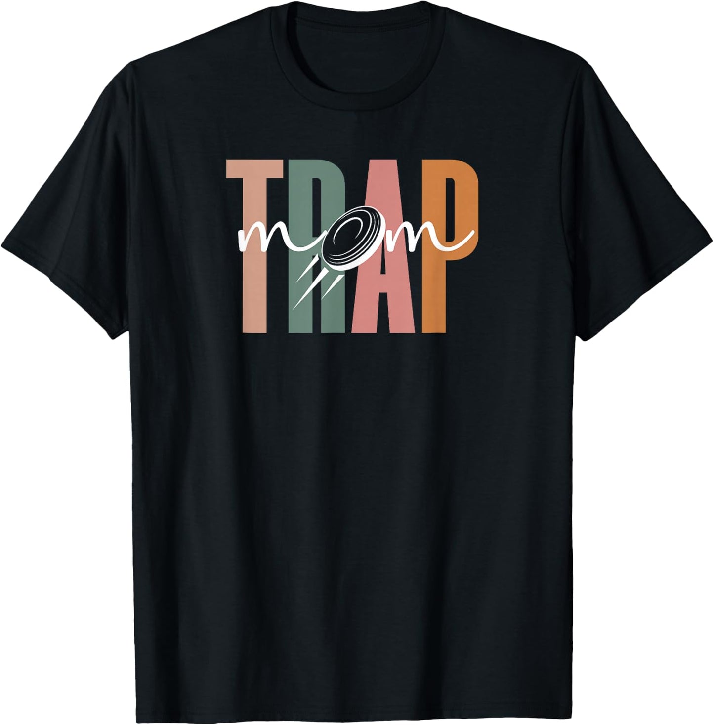 Trap Mom Boho Trap Shooting Mom Trap Shooting Mama T-Shirt - T-Shirt | Black