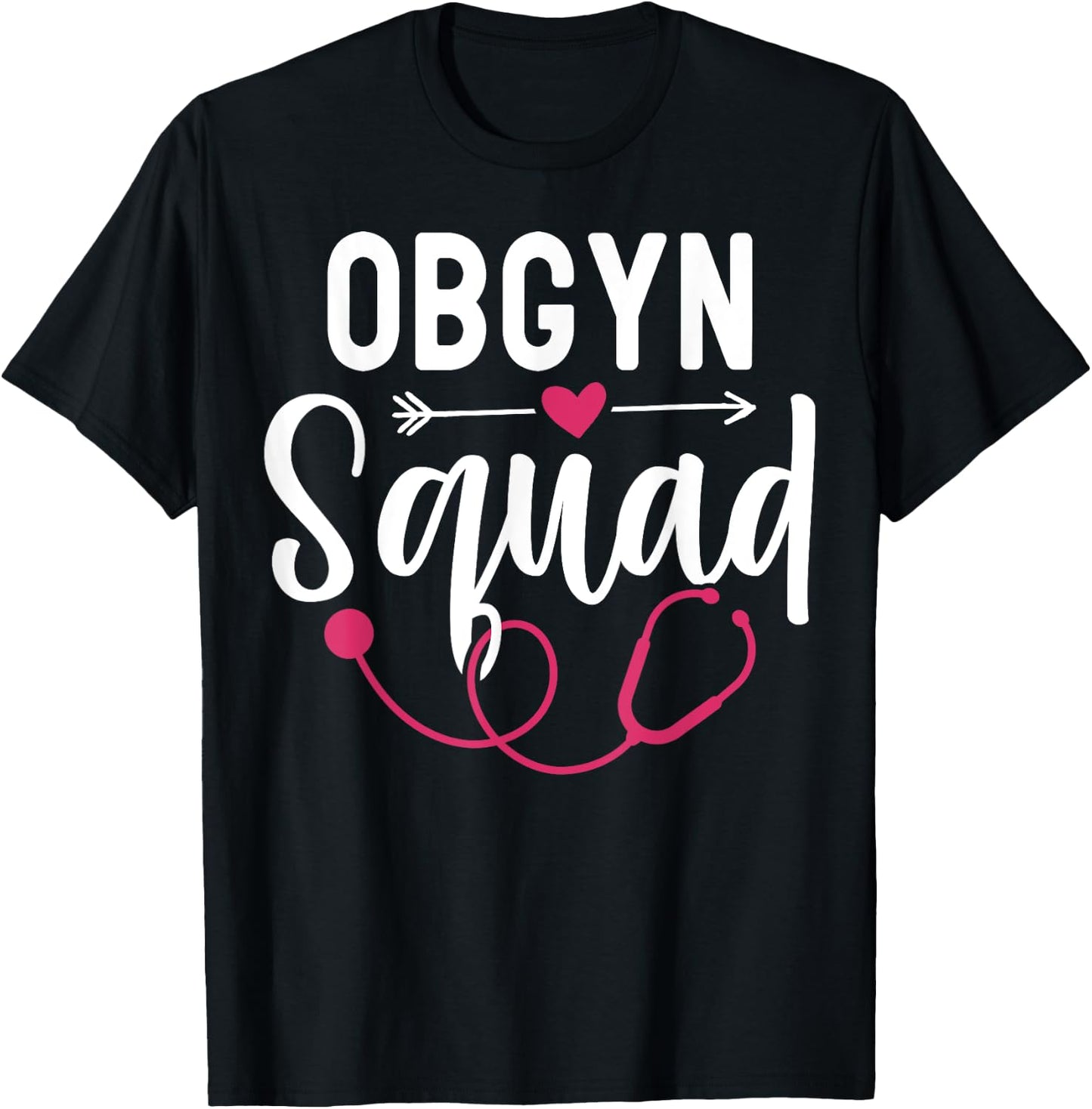 OBGYN Squad Obstetrician Gynecologist T-Shirt - T-Shirt | Black