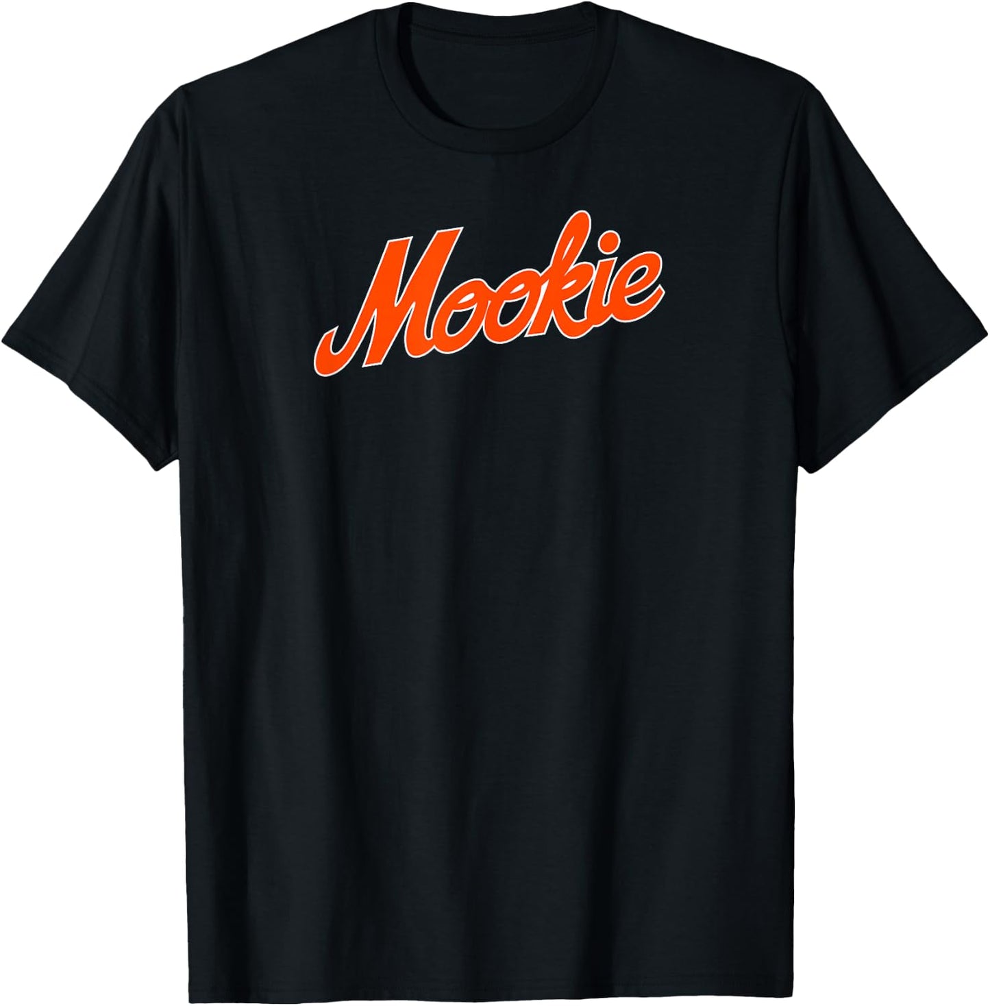 Mookie Wilson: Team Name Text - New York Baseball T-Shirt - T-Shirt | Black