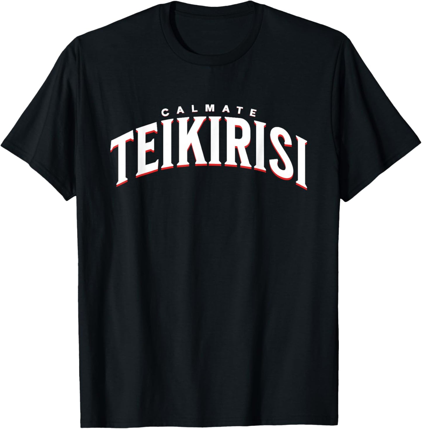 Teikirisi - Take It Easy Spanglish Funny Calmate Spanish T-Shirt - T-Shirt | Black