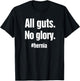 Guts | Funny Hernia Surgery Present - Hernia T-Shirt - T-Shirt | Black