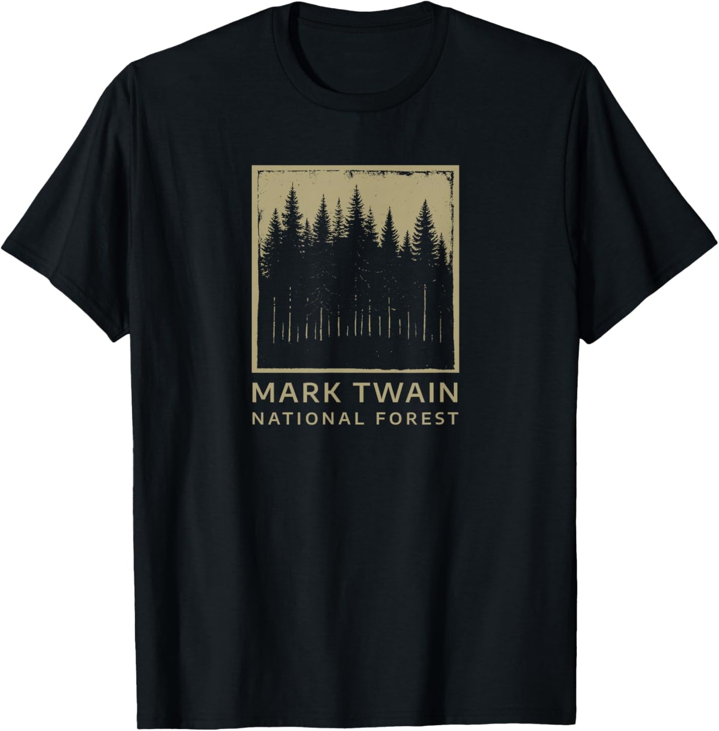 Mark Twain National Forest T-Shirt - T-Shirt | Black