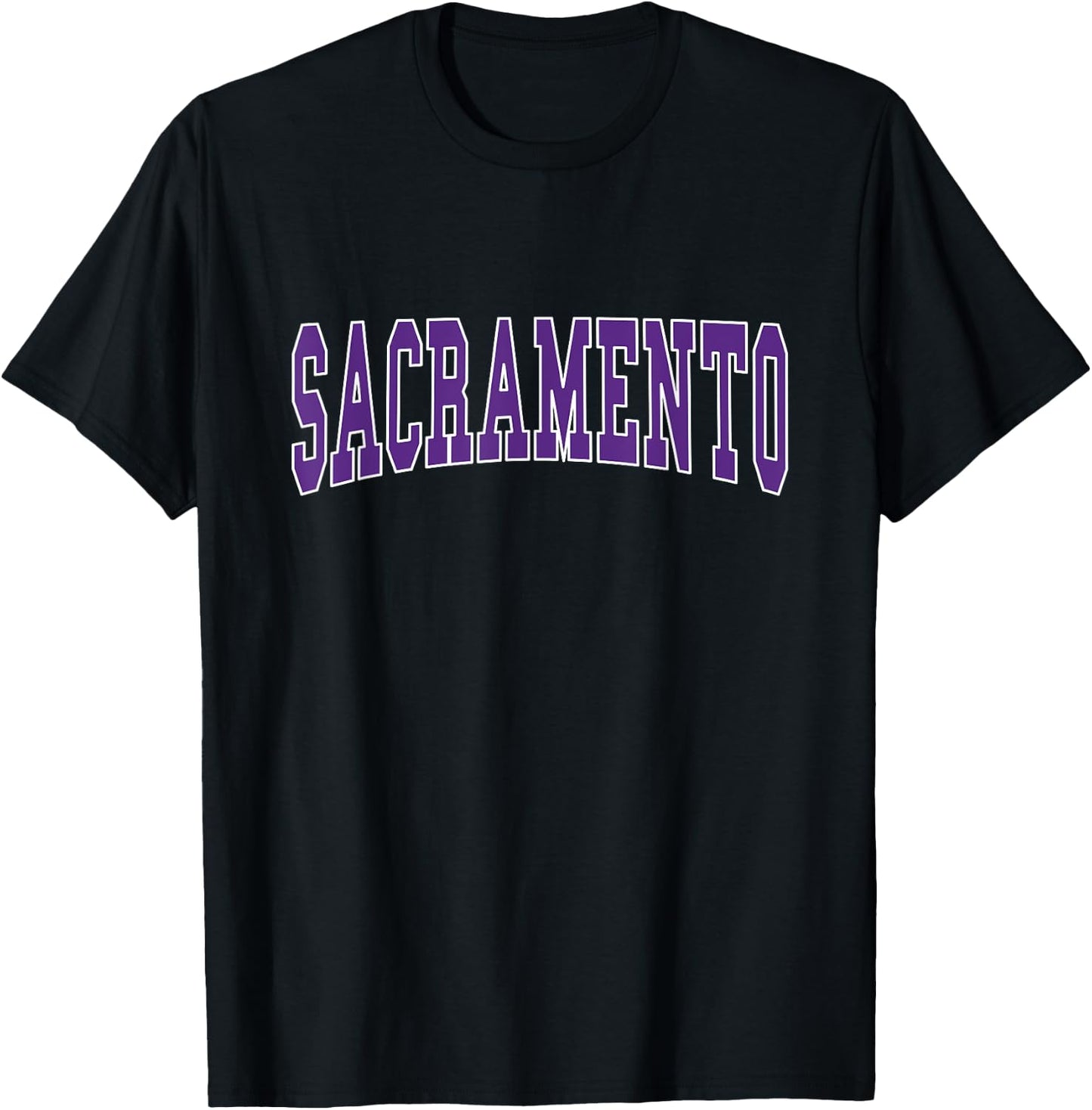 SACRAMENTO - Hometown Pride - Throwback Design - Classic T-Shirt - T-Shirt | Black