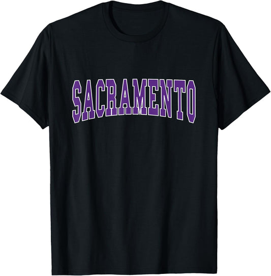 SACRAMENTO - Hometown Pride - Throwback Design - Classic T-Shirt - T-Shirt | Black
