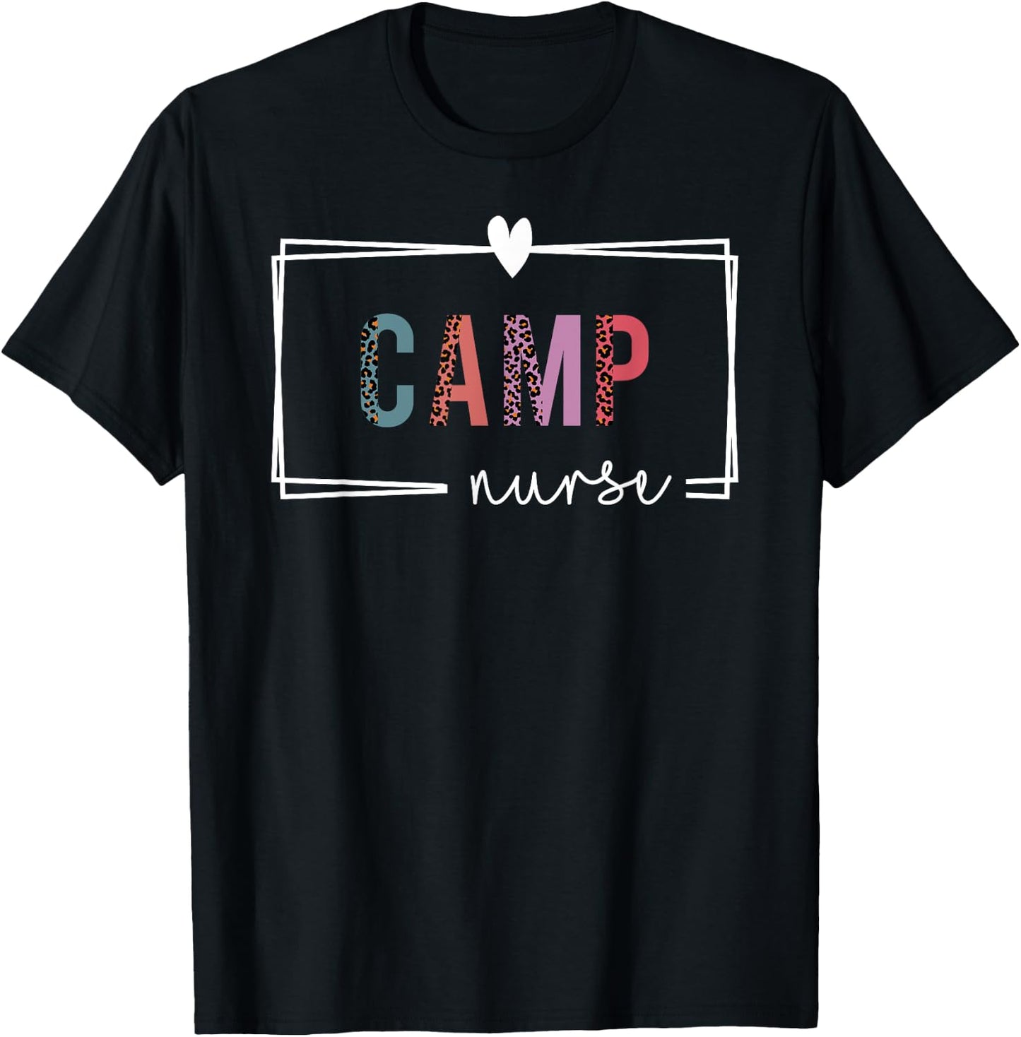 Camp Nurse Camp Nurse Nurses Day T-Shirt - T-Shirt | Black