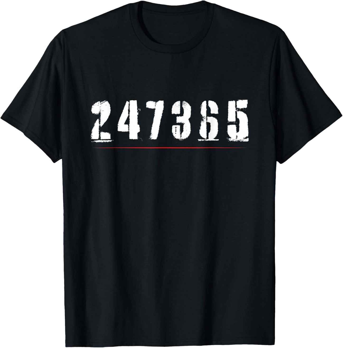 247365 - Gym Fitness Workout Exercise T-Shirt - T-Shirt | Black