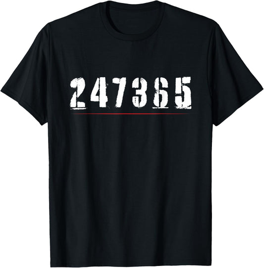247365 - Gym Fitness Workout Exercise T-Shirt - T-Shirt | Black