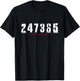 247365 - Gym Fitness Workout Exercise T-Shirt - T-Shirt | Black