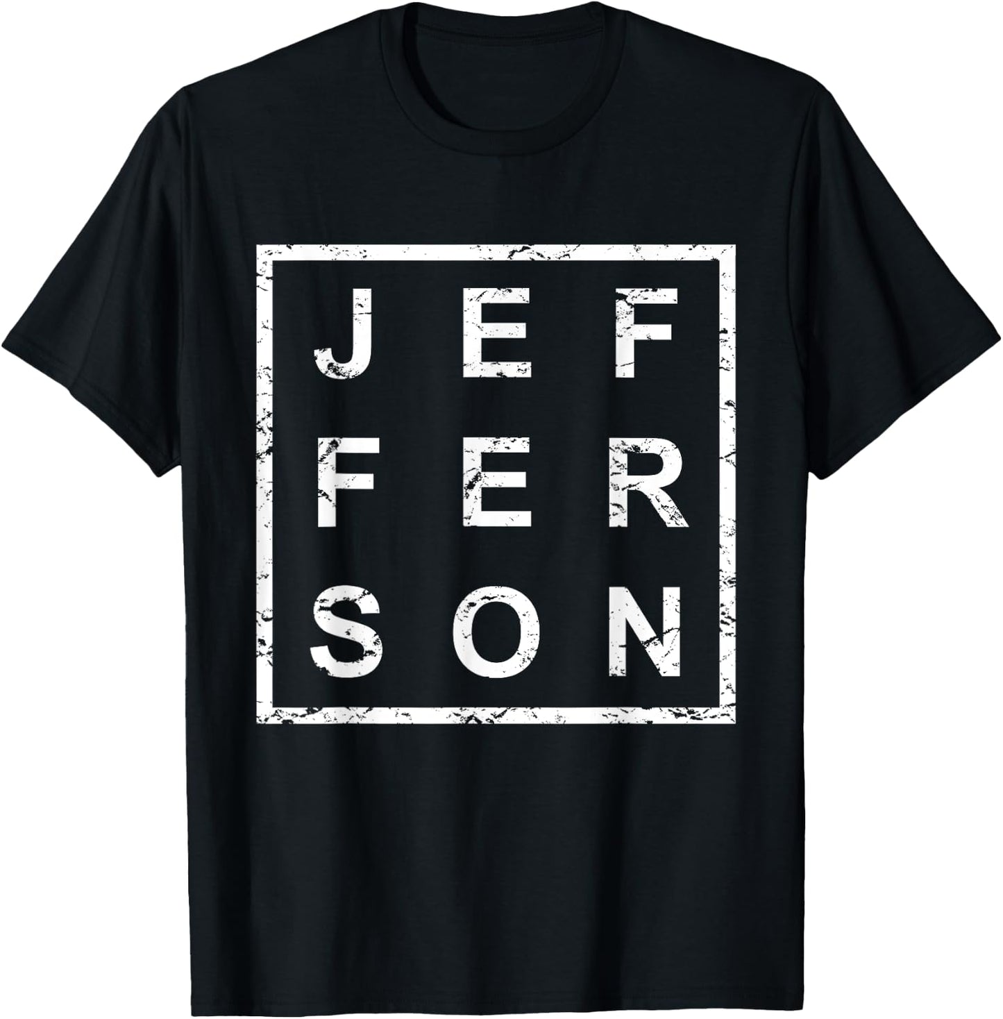 Stylish Jefferson T-Shirt - T-Shirt | Black