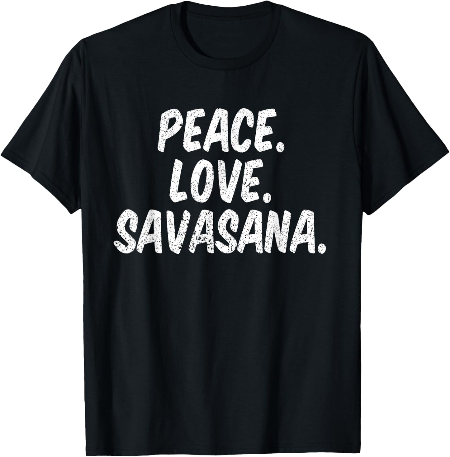 Cute Yogi Namaste & Meditation Om Zen Savasana Yoga T-Shirt - T-Shirt | Black