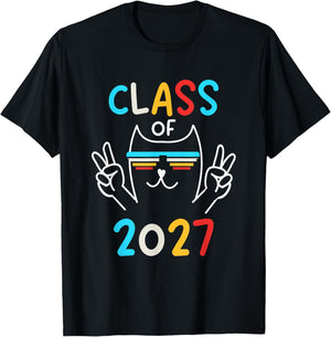 Class Of 2027 T-Shirt - T-Shirt | Black